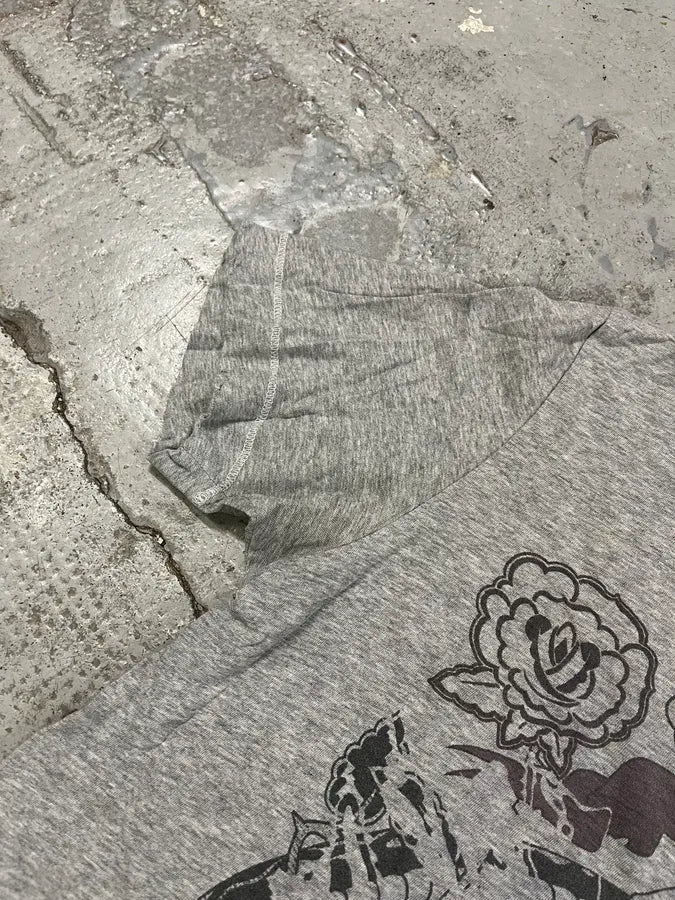 2000s Pierre Balmain Heart Grey T-Shirt AyDcWpf 4