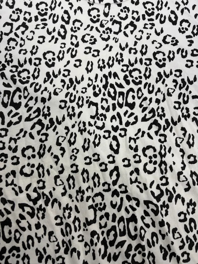 SS2013 Pierre Balmain White Leopard T-Shirt txgQRhI 6