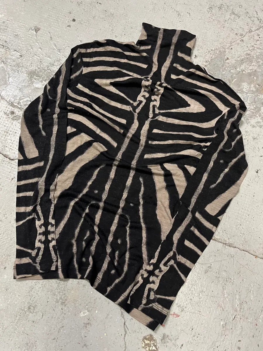 2000s Plein Sud Abstract Bones Top (S/M) lOOFWyL 4