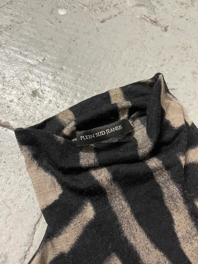 2000s Plein Sud Abstract Bones Top (S/M) lOOFWyL 8