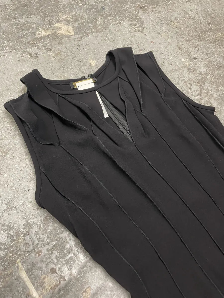 2000s Plein Sud Back Zip Lined Minimalist Dress NVTDjmu 8