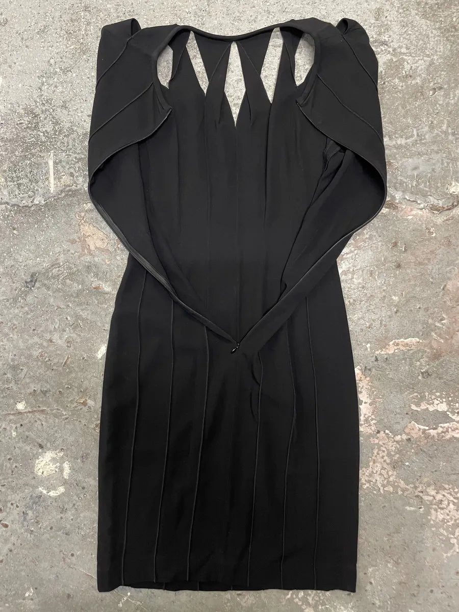 2000s Plein Sud Back Zip Lined Minimalist Dress NVTDjmu 3