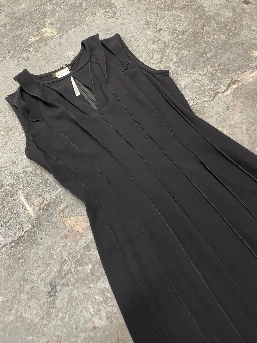 2000s Plein Sud Back Zip Lined Minimalist Dress NVTDjmu 6