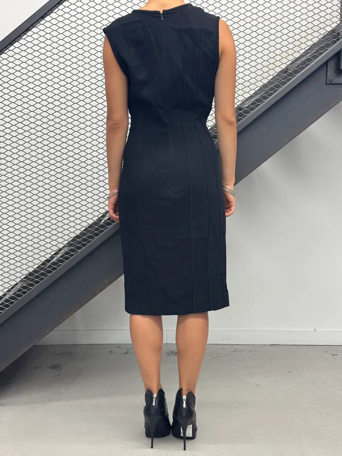 2000s Plein Sud Back Zip Lined Minimalist Dress NVTDjmu 2