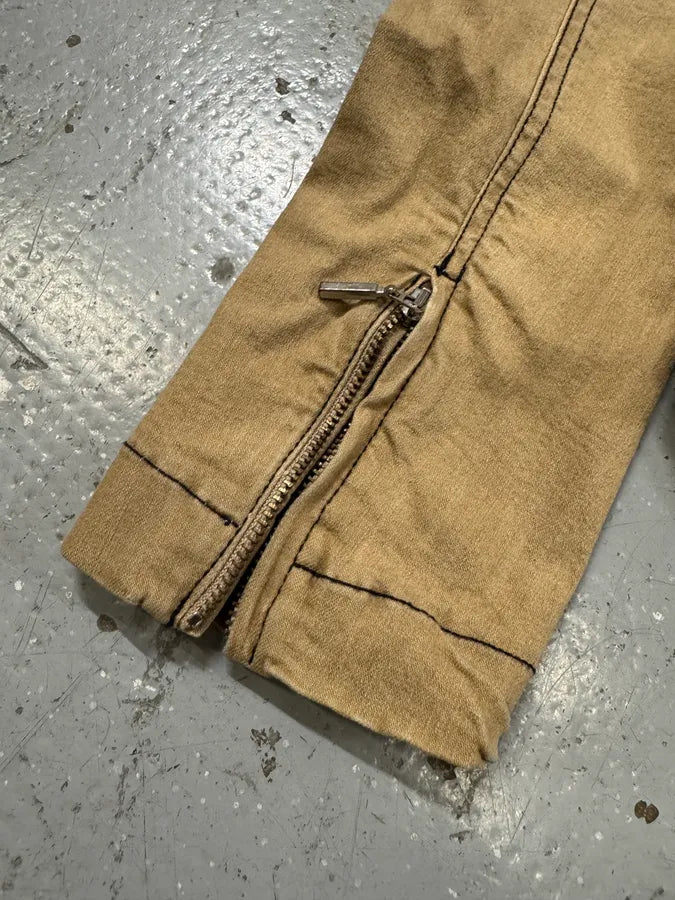 2000s Plein Sud Beige Light Tactical Jacket (M) qlDukJI 5