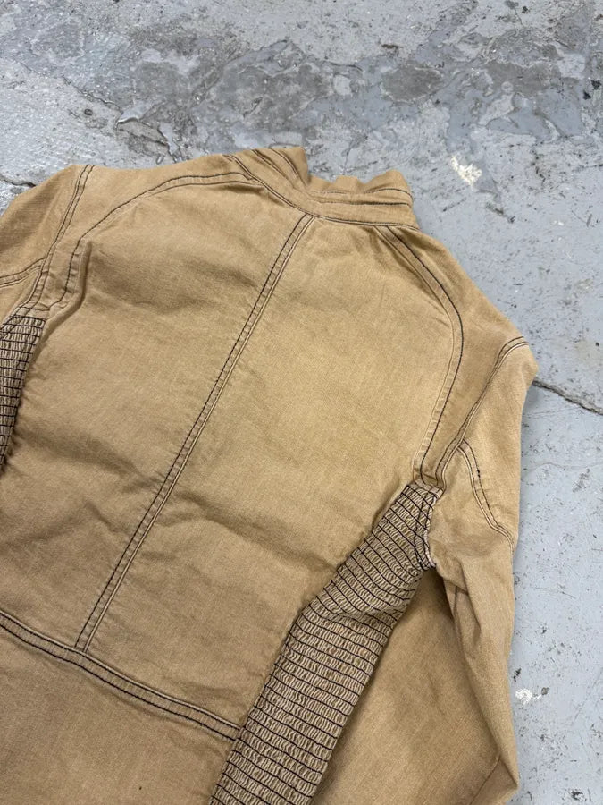 2000s Plein Sud Beige Light Tactical Jacket (M) qlDukJI 8