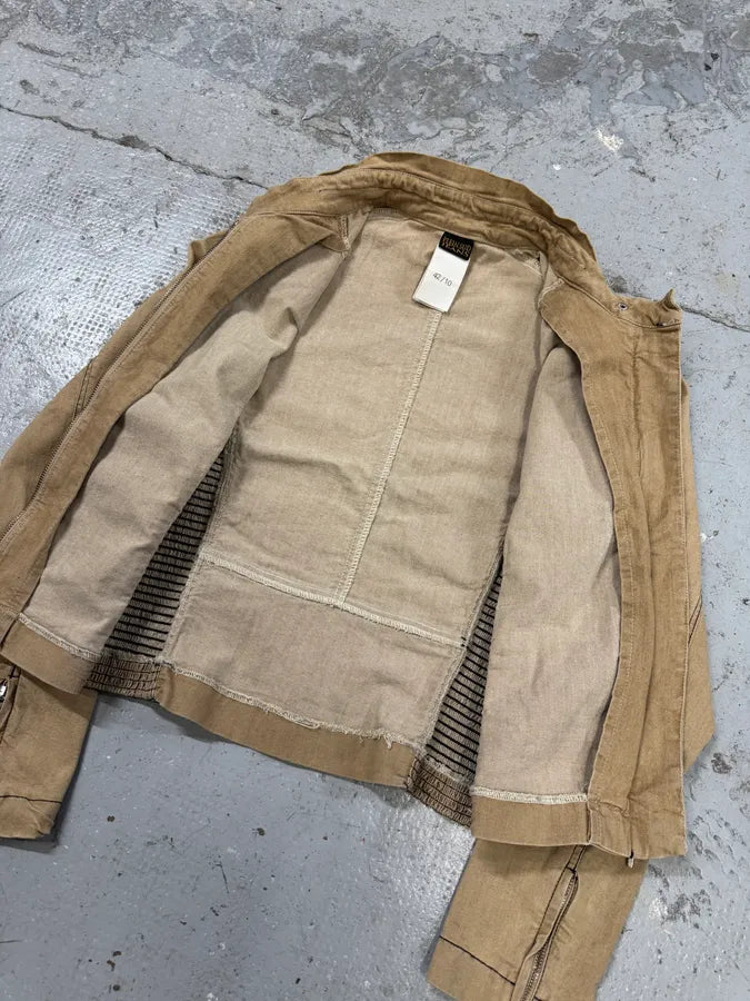 2000s Plein Sud Beige Light Tactical Jacket (M) qlDukJI 9