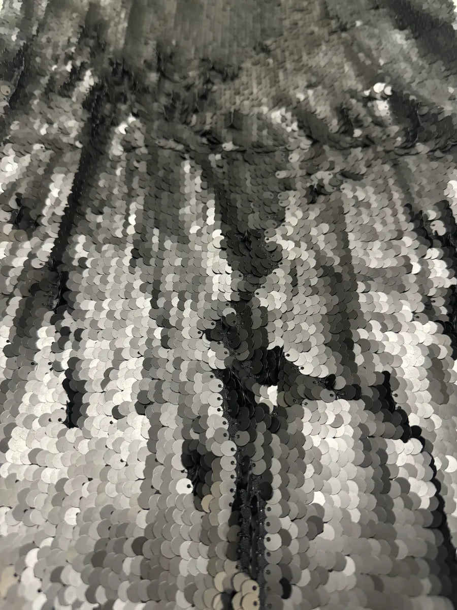 2000s Plein Sud Black Disco Sequin Dress (M/L) 7