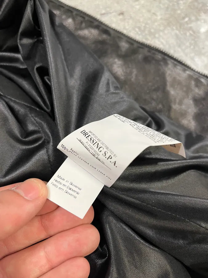 2000s Plein Sud Black Sequin Leather Jacket WgKMOKZ 7