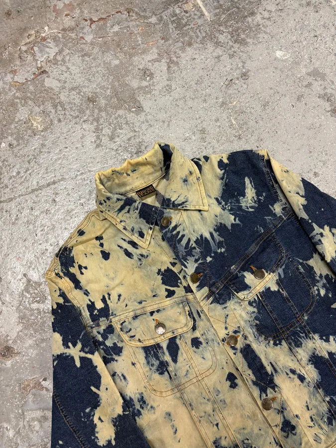 2000s Plein Sud Bleached Denim Jacket GYasWTr 4