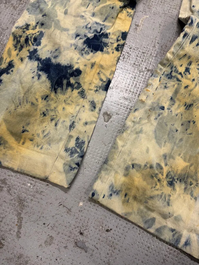 2000s Plein Sud Blue Psychedelic Denim Jeans (XS/S) oaahlSY 5