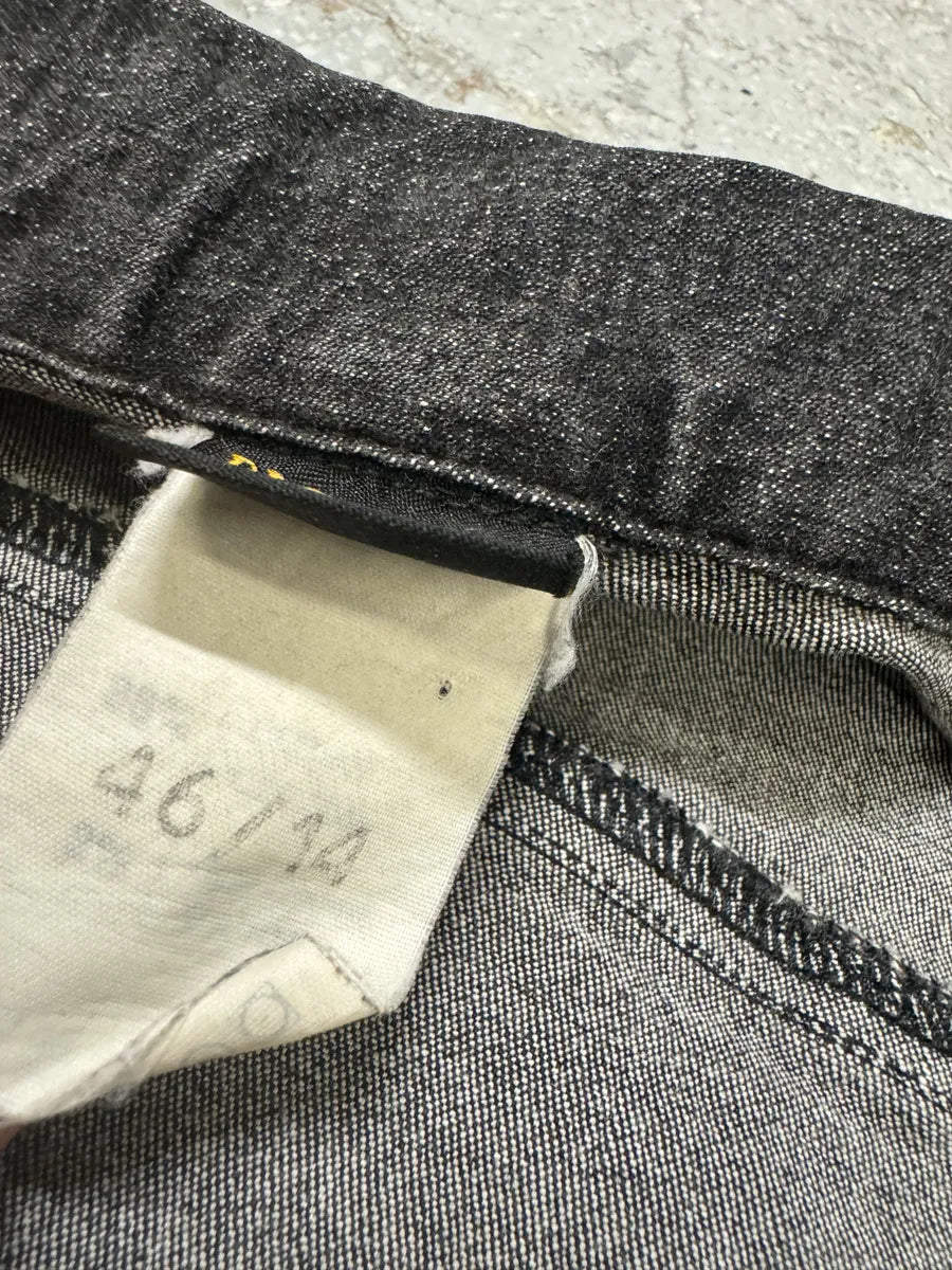 2000s Plein Sud Cropped Grey Denim Jacket IZOXkkP 8