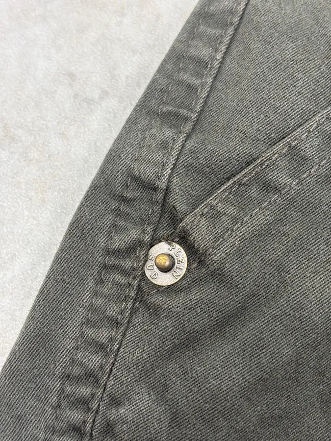 2000s Plein Sud Dark Olive Cargo Short Pants yJtaKGY 9