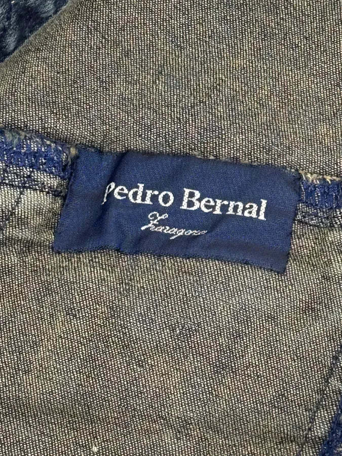 2000s Plein Sud Hybrid Denim & Leather Jacket WLdYvle 11