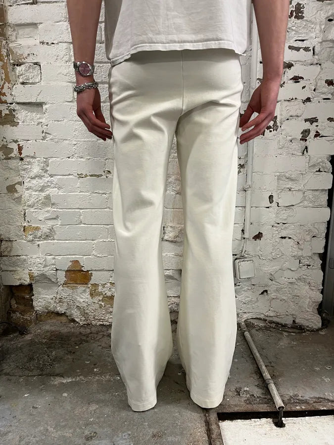 2000s Plein Sud Officer Cream Milano Double-Breasted Pants ZEZjRPh 3