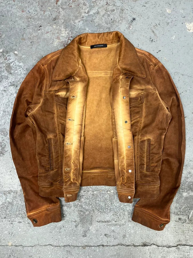 2000s Plein Sud Orange Faded Jacket mNhlwEN 2