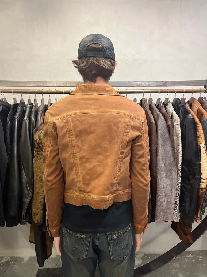 2000s Plein Sud Orange Faded Jacket mNhlwEN 4