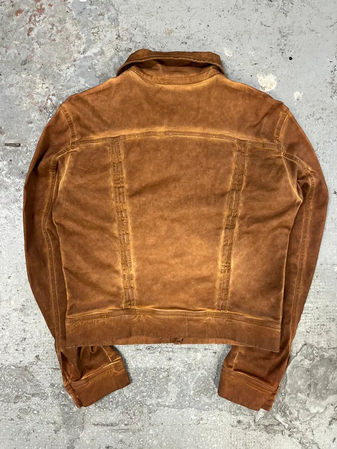 2000s Plein Sud Orange Faded Jacket mNhlwEN 7