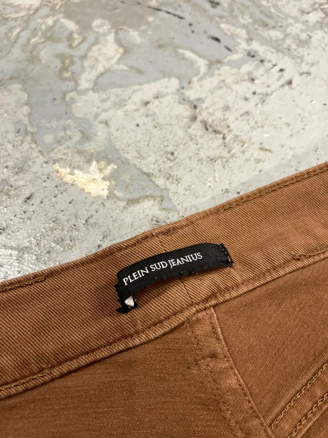 2000s Plein Sud Snake Print Skinny Pants wPLHkoF 10