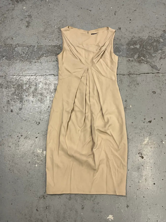2000s Plein Sud Structured Beige Premium Dress HMLKljk 2