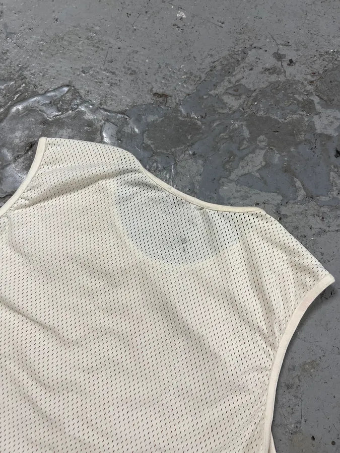 2000s Plein Sud White & Red Contemporary Tank Top (M) UlajotK 6