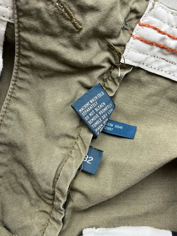 2000s Ralph Lauren Military Khaki Cargo Shorts JVeILtt 10
