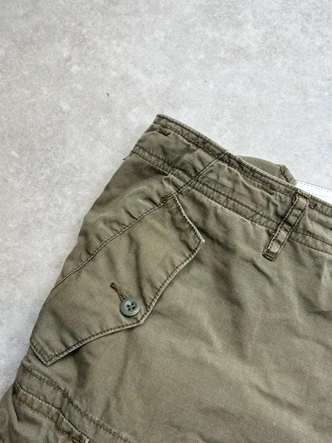 2000s Ralph Lauren Military Khaki Cargo Shorts JVeILtt 8