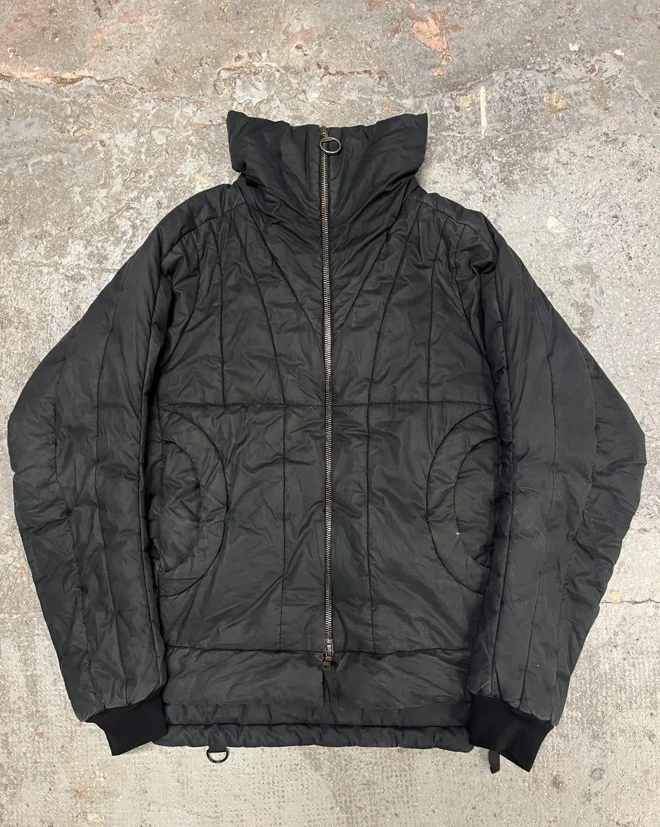 2000s Prada Aero Dark Contemporary Bomber Jacket (S/M) tIkxSrj 0