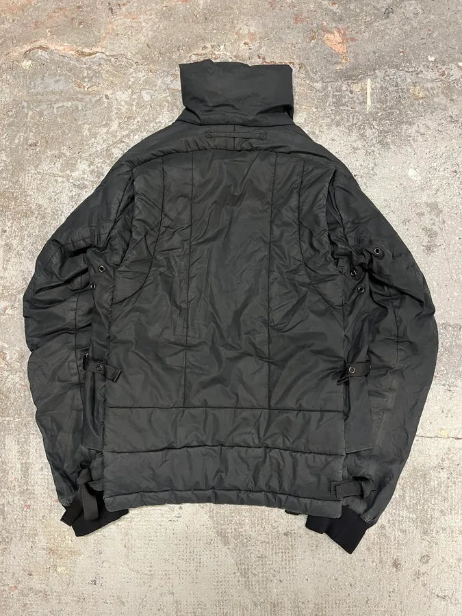 2000s Prada Aero Dark Contemporary Bomber Jacket (S/M) tIkxSrj 1