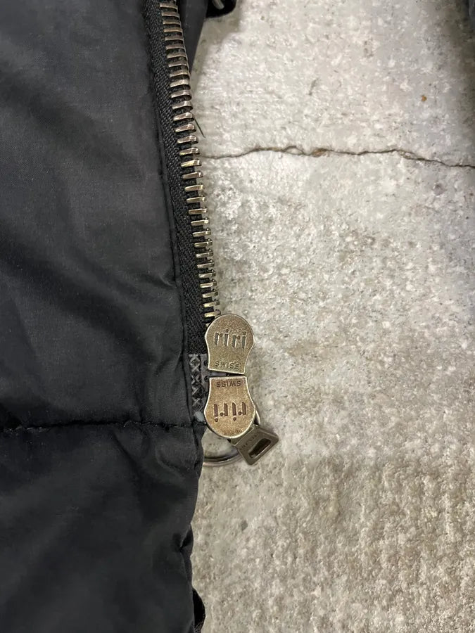 2000s Prada Aero Dark Contemporary Bomber Jacket (S/M) tIkxSrj 10