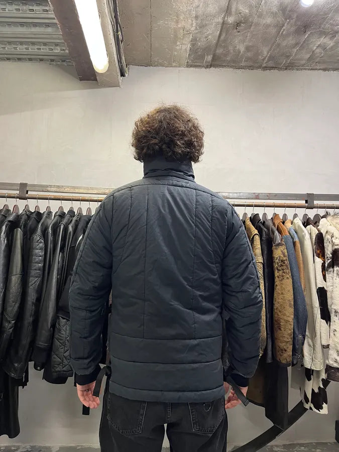 2000s Prada Aero Dark Contemporary Bomber Jacket (S/M) tIkxSrj 3