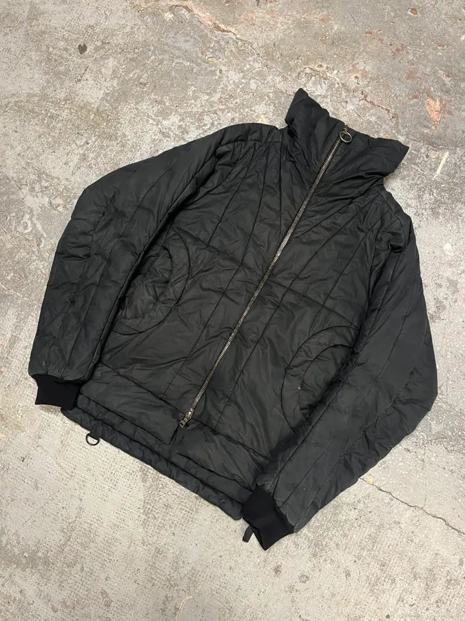 2000s Prada Aero Dark Contemporary Bomber Jacket (S/M) tIkxSrj 6