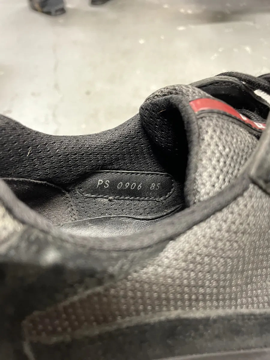 2000s Prada Americas Cup Black Suede Grey Hybrid Shoes (43.5eu/us9.5) 8