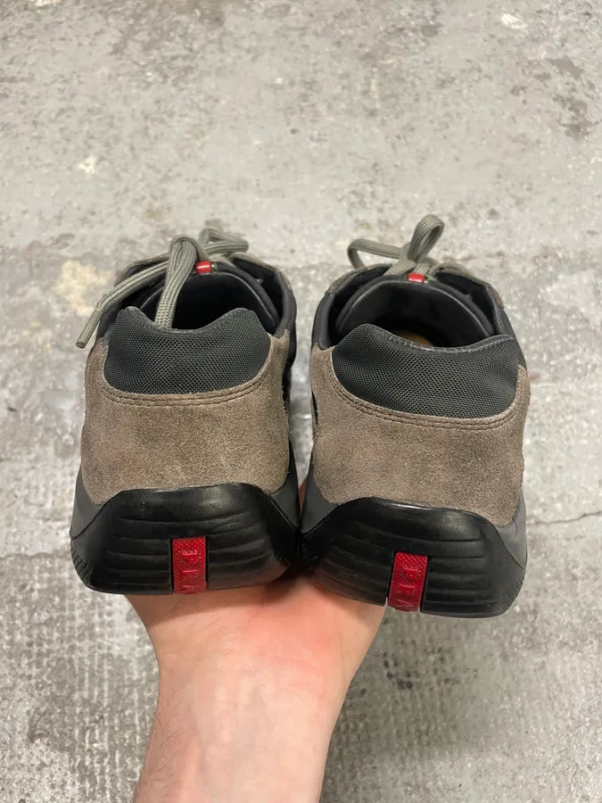 2000s Prada America’s Cup Olive Green Low Shoes (42eu/us8.5) nagmcUP 6