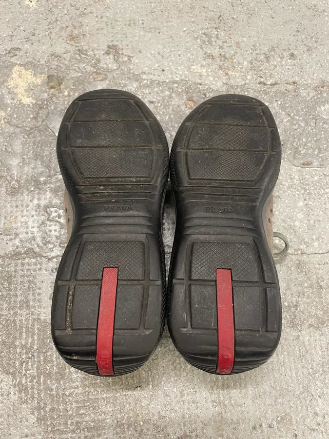 2000s Prada America’s Cup Olive Green Low Shoes (42eu/us8.5) nagmcUP 7