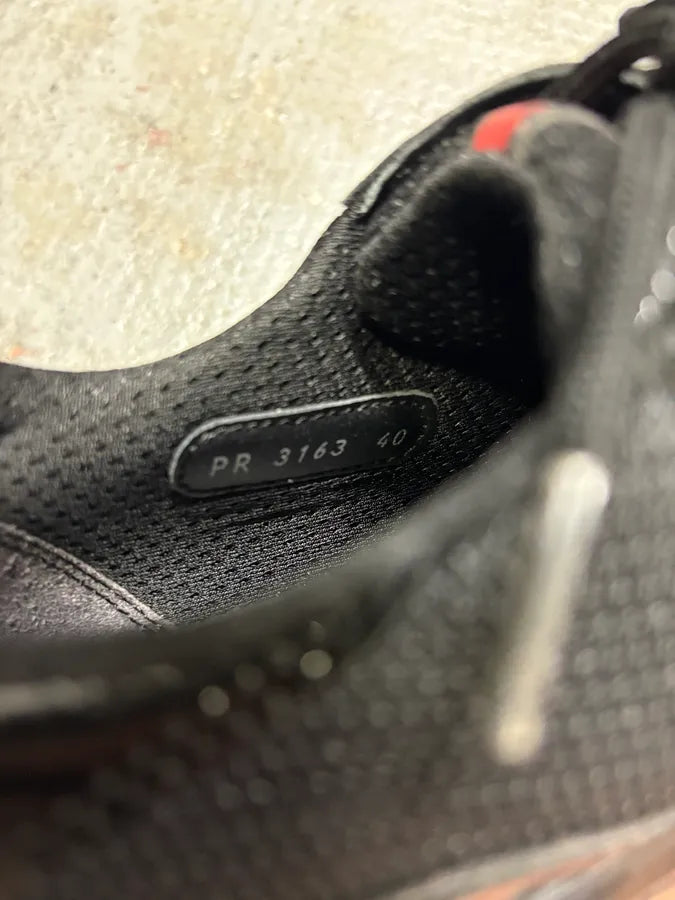 2000s Prada America’s Cups Black Satin Sneakers (41eu/us8) rLueWiE 9