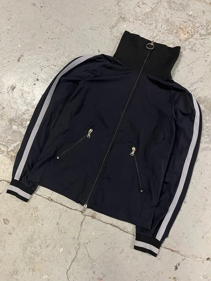 2000s Prada Armband Navy Windbreaker Zip-up (XS) GTtbCGx 3
