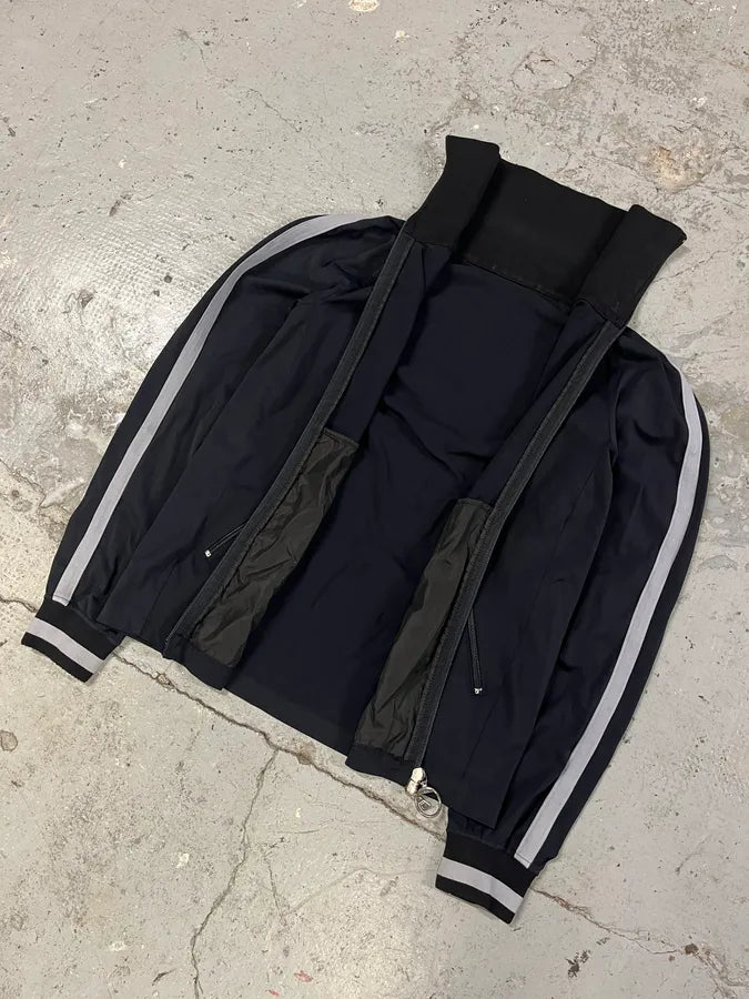 2000s Prada Armband Navy Windbreaker Zip-up (XS) GTtbCGx 4