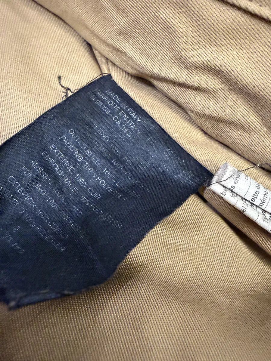 2000s Prada Asymmetrical Brown Premium Leather Jacket OdJpLNU 10