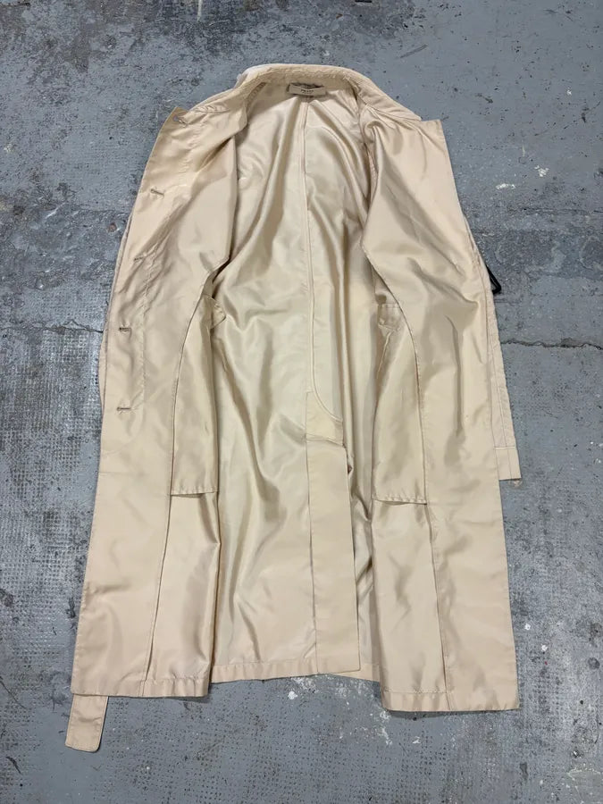 2000s Prada Beige Belted Trench Jacket cJWxIPQ 4