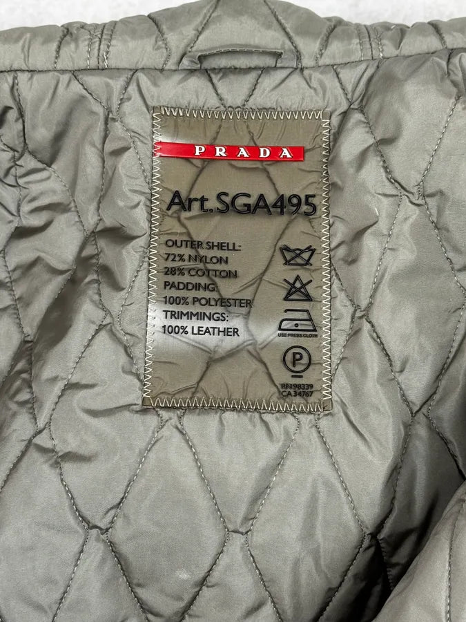 2000s Prada Beige Camel Fur Hood Jacket jIxWJZH 7