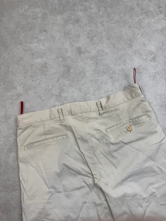 2000s Prada Beige Chino Shorts MHeMFCq 7