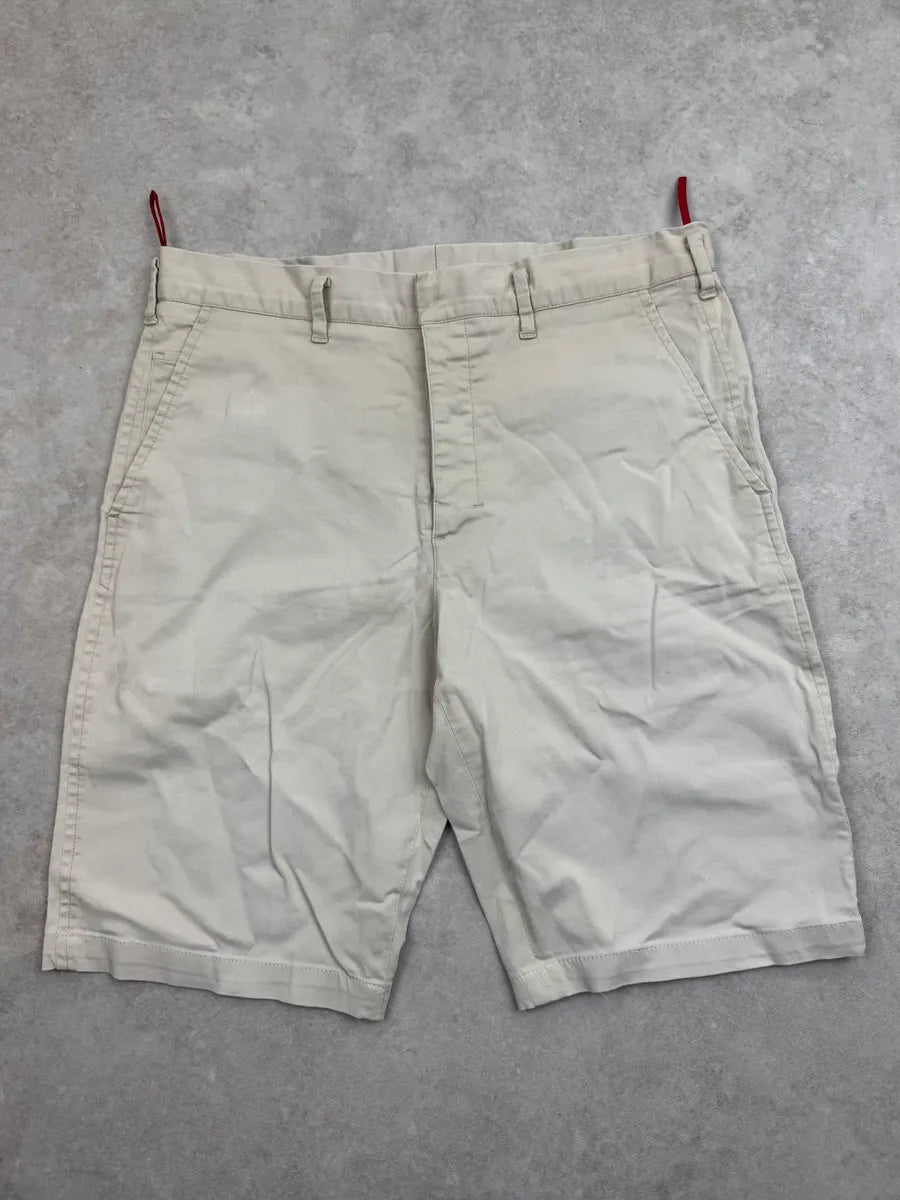 2000s Prada Beige Chino Shorts MHeMFCq 0