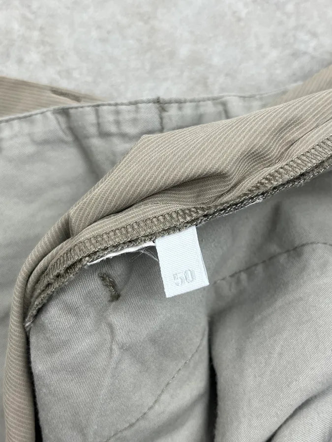2000s Prada Beige Classic Shorts jzdqYna 11