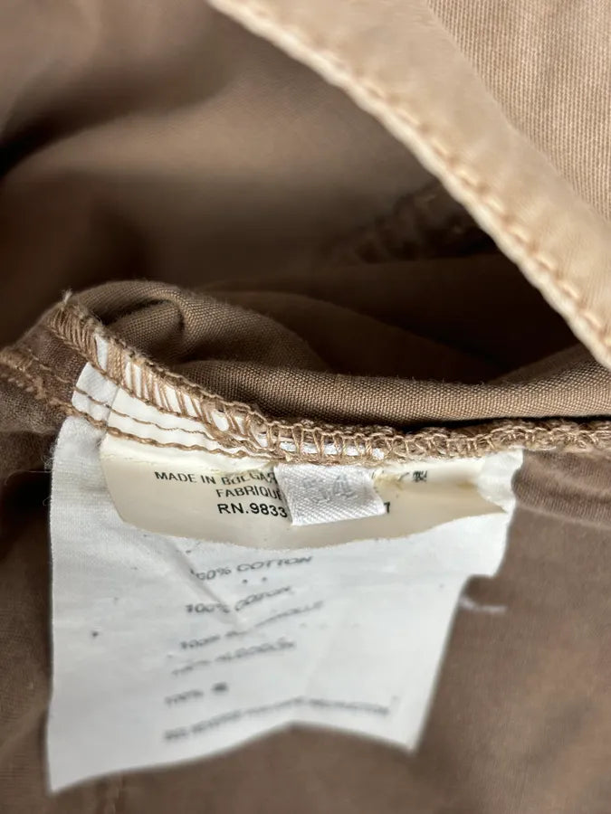 2000s Prada Beige Classy Pants XpOUeMB 10