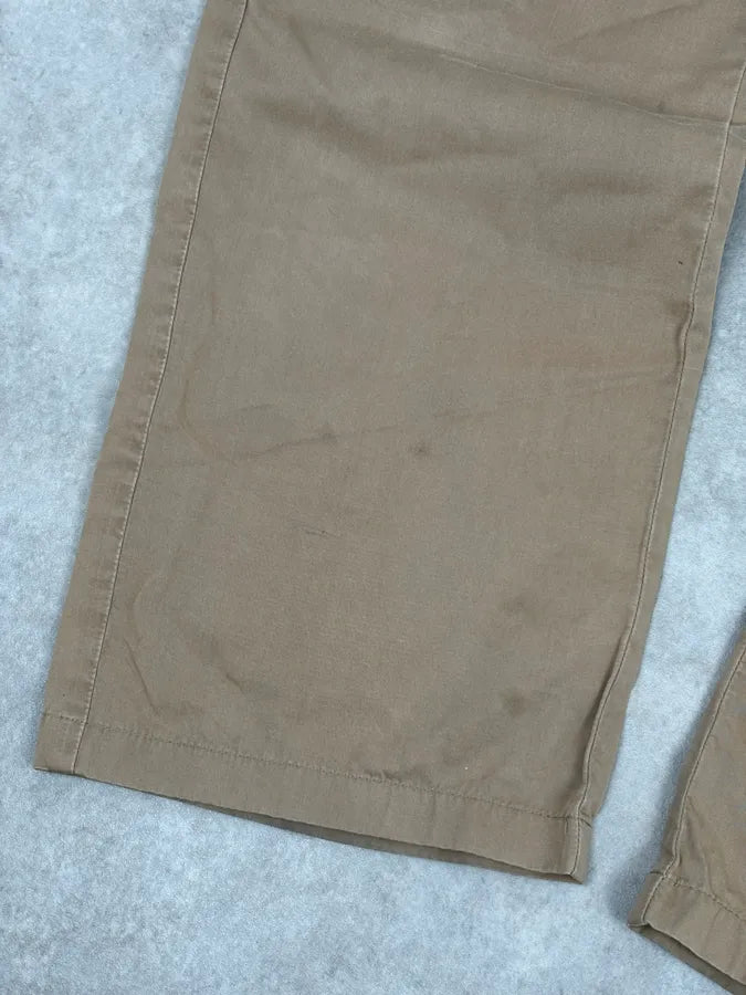 2000s Prada Beige Classy Pants XpOUeMB 9