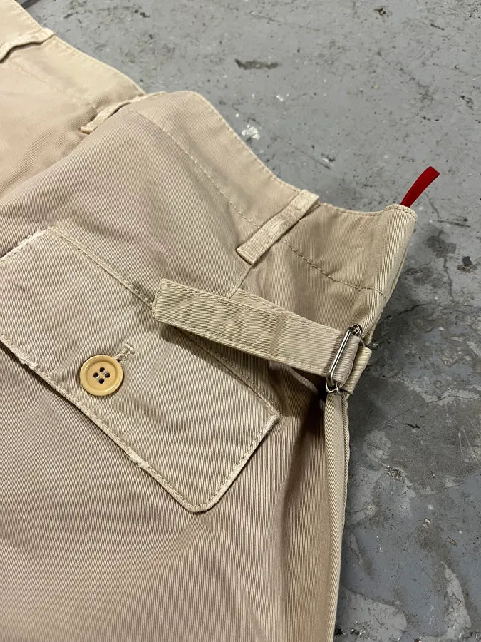 2000s Prada Beige Contemporary Utility Pants (S) ASpYxnO 10