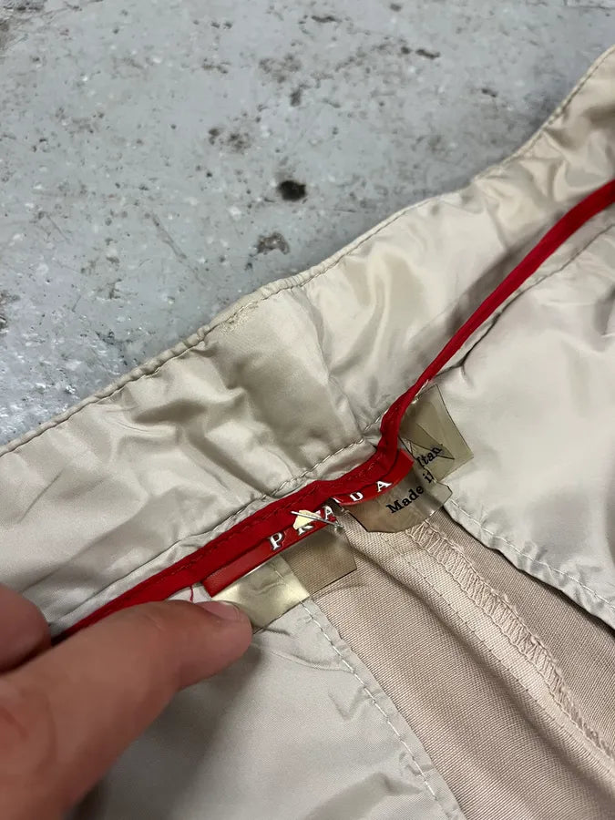 2000s Prada Beige Contemporary Utility Pants (S) ASpYxnO 17