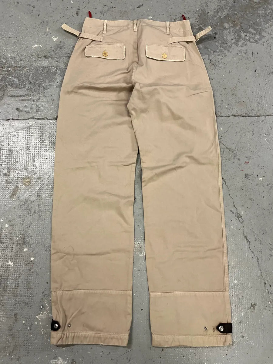2000s Prada Beige Contemporary Utility Pants (S) ASpYxnO 3