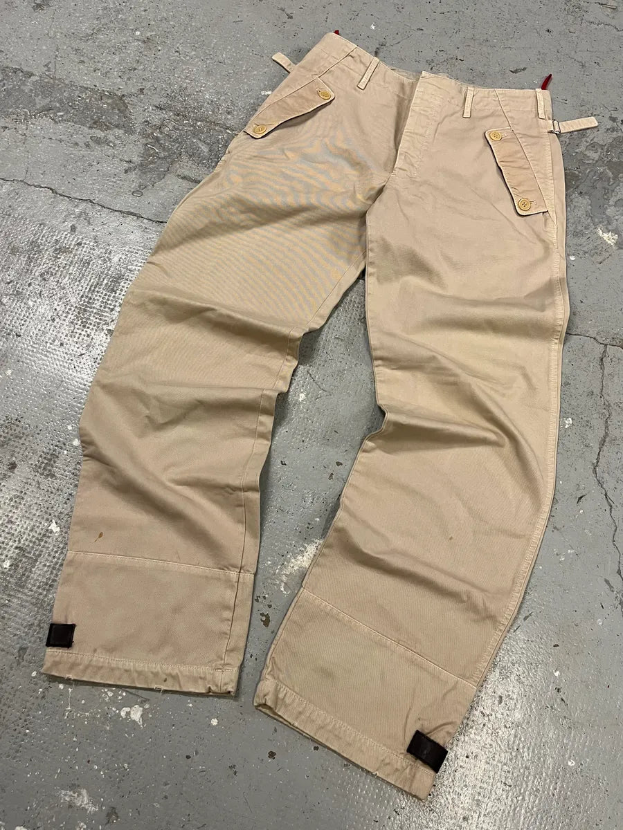 2000s Prada Beige Contemporary Utility Pants (S) ASpYxnO 4